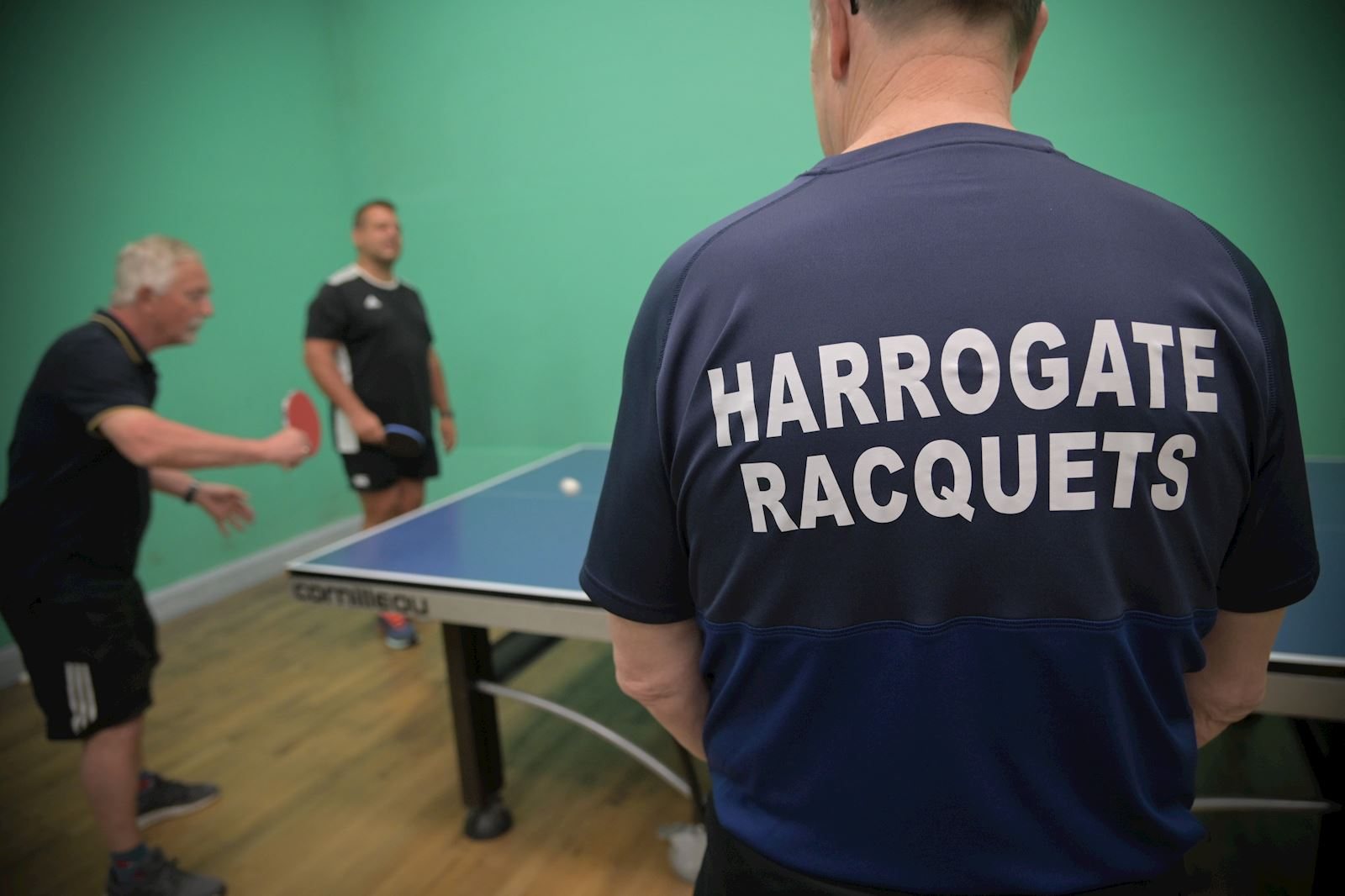 Table Tennis area at Harrogate Racquets Club